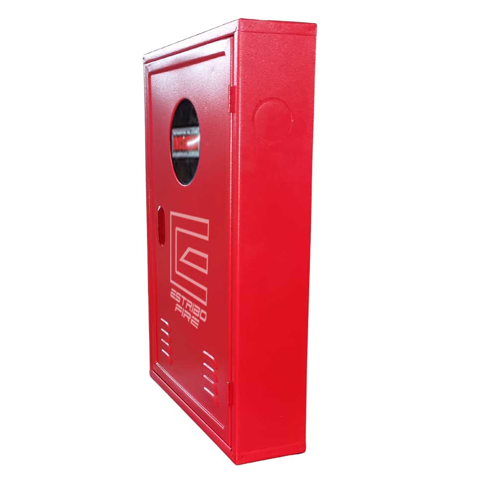 Abrigo para hidrante de sobrepor | Resistência e Segurança em aço galvanizado, 90x60x17 cm.